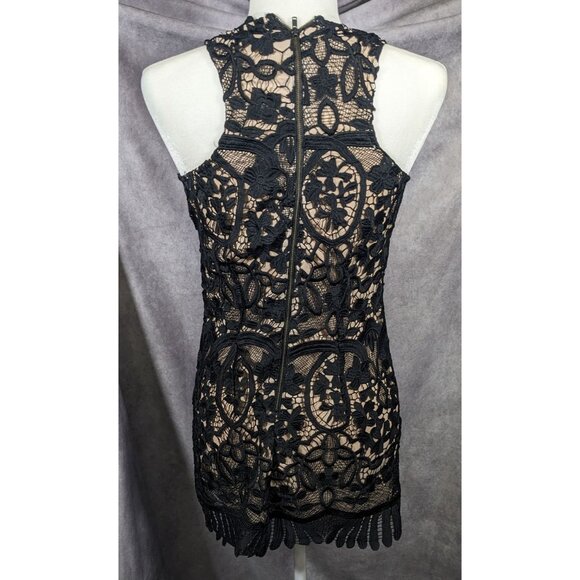 Lovers + Friends Caspian Black Lace Mini Shift Dress Size XS - Picture 9 of 9